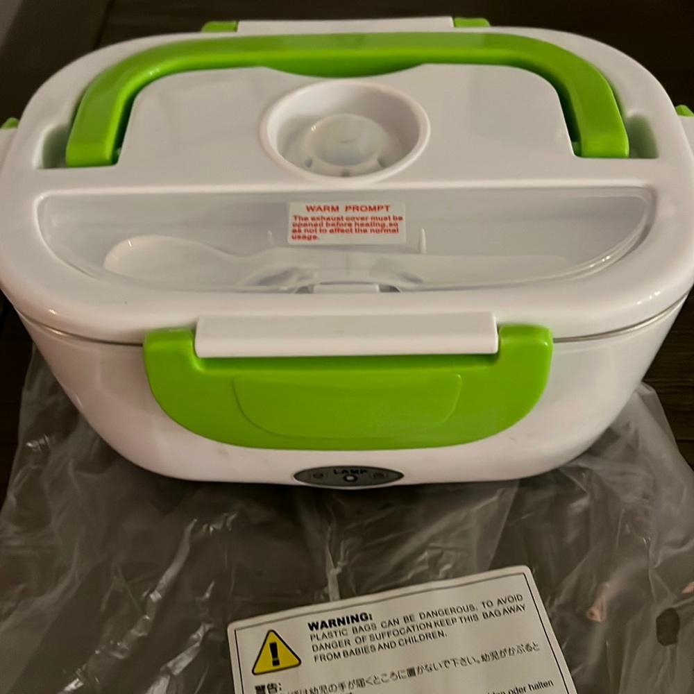 Electronic lunch box brand new never used insure of brand